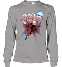 Load image into Gallery viewer, Marvel Ant Man Astonishing Dad Father's Day Gifts Long Sleeve T-Shirt