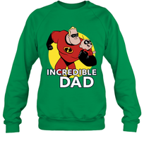 Load image into Gallery viewer, Disney Pixar Incredibles 2 Jack Jack and Dad Father's Day Gifts Crewneck Sweatshirt