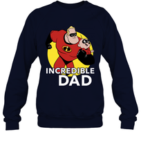 Load image into Gallery viewer, Disney Pixar Incredibles 2 Jack Jack and Dad Father's Day Gifts Crewneck Sweatshirt