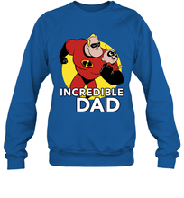Load image into Gallery viewer, Disney Pixar Incredibles 2 Jack Jack and Dad Father's Day Gifts Crewneck Sweatshirt
