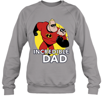 Load image into Gallery viewer, Disney Pixar Incredibles 2 Jack Jack and Dad Father's Day Gifts Crewneck Sweatshirt