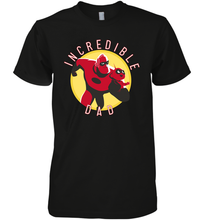 Load image into Gallery viewer, Disney Pixar Incredibles 2 Incredible Dad Graphic Father's Day Gifts Men's Premium T-Shirt