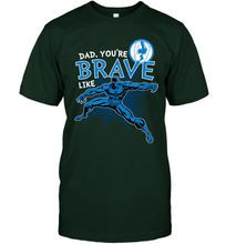 Load image into Gallery viewer, Marvel Black Panther Brave Dad Father's Day Gifts Men's T-Shirt