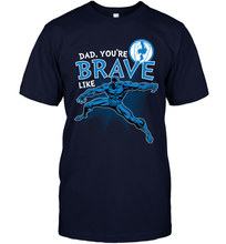 Load image into Gallery viewer, Marvel Black Panther Brave Dad Father's Day Gifts Men's T-Shirt