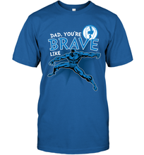 Load image into Gallery viewer, Marvel Black Panther Brave Dad Father's Day Gifts Men's T-Shirt