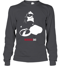 Load image into Gallery viewer, Disney Pixar Incredibles 2 Incredible Super Dad Father's Day Gifts Long Sleeve T-Shirt