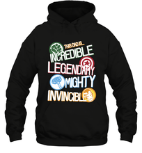 Load image into Gallery viewer, Marvel Avengers Father's Day Dad Words Graphic Father's Day Gifts Hooded Sweatshirt