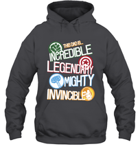 Load image into Gallery viewer, Marvel Avengers Father's Day Dad Words Graphic Father's Day Gifts Hooded Sweatshirt