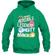 Load image into Gallery viewer, Marvel Avengers Father's Day Dad Words Graphic Father's Day Gifts Hooded Sweatshirt