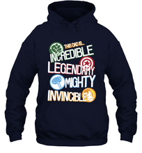 Load image into Gallery viewer, Marvel Avengers Father's Day Dad Words Graphic Father's Day Gifts Hooded Sweatshirt