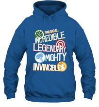 Load image into Gallery viewer, Marvel Avengers Father's Day Dad Words Graphic Father's Day Gifts Hooded Sweatshirt