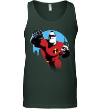 Load image into Gallery viewer, Disney Pixar Incredibles 2 Jack and Mr. Dad Father's Day Gifts Men's Tank Top
