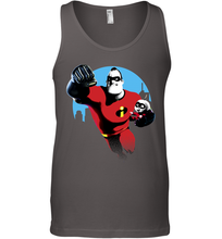 Load image into Gallery viewer, Disney Pixar Incredibles 2 Jack and Mr. Dad Father's Day Gifts Men's Tank Top