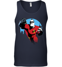 Load image into Gallery viewer, Disney Pixar Incredibles 2 Jack and Mr. Dad Father's Day Gifts Men's Tank Top