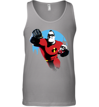 Load image into Gallery viewer, Disney Pixar Incredibles 2 Jack and Mr. Dad Father's Day Gifts Men's Tank Top