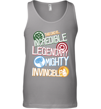 Load image into Gallery viewer, Marvel Avengers Father's Day Dad Words Graphic Father's Day Gifts Men's Tank Top