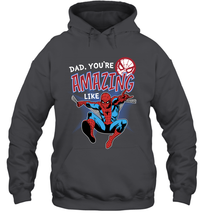 Load image into Gallery viewer, Marvel Spider Man Amazing Dad Father's Day Gifts Hooded Sweatshirt