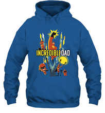 Load image into Gallery viewer, Disney Pixar Incredibles 2 Dad and Super Family Father's Day Gifts Hooded Sweatshirt