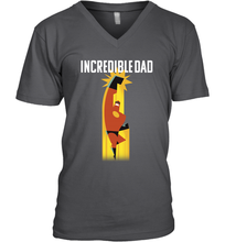 Load image into Gallery viewer, Disney Pixar Incredibles 2 Dad Powers Father's Day Gifts Men's V-Neck T-Shirt