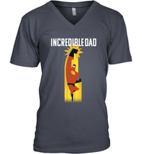 Load image into Gallery viewer, Disney Pixar Incredibles 2 Dad Powers Father's Day Gifts Men's V-Neck T-Shirt