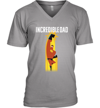 Load image into Gallery viewer, Disney Pixar Incredibles 2 Dad Powers Father's Day Gifts Men's V-Neck T-Shirt