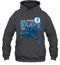 Load image into Gallery viewer, Marvel Black Panther Brave Dad Father's Day Gifts Hooded Sweatshirt