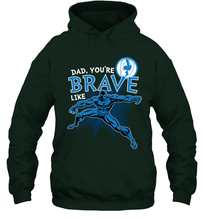 Load image into Gallery viewer, Marvel Black Panther Brave Dad Father's Day Gifts Hooded Sweatshirt