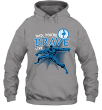 Load image into Gallery viewer, Marvel Black Panther Brave Dad Father's Day Gifts Hooded Sweatshirt