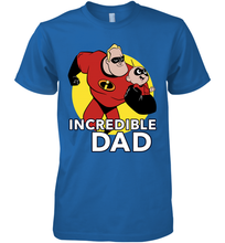 Load image into Gallery viewer, Disney Pixar Incredibles 2 Jack Jack and Dad Father's Day Gifts Men's Premium T-Shirt