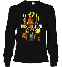 Load image into Gallery viewer, Disney Pixar Incredibles 2 Dad and Super Family Father's Day Gifts Long Sleeve T-Shirt
