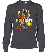 Load image into Gallery viewer, Disney Pixar Incredibles 2 Dad and Super Family Father's Day Gifts Long Sleeve T-Shirt