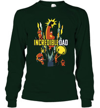 Load image into Gallery viewer, Disney Pixar Incredibles 2 Dad and Super Family Father's Day Gifts Long Sleeve T-Shirt