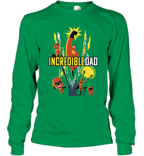 Load image into Gallery viewer, Disney Pixar Incredibles 2 Dad and Super Family Father's Day Gifts Long Sleeve T-Shirt